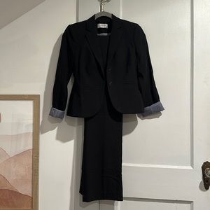 Calvin Klein black suit